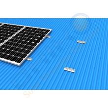 High efficient solar structure on rooftop for metal roof solar panel